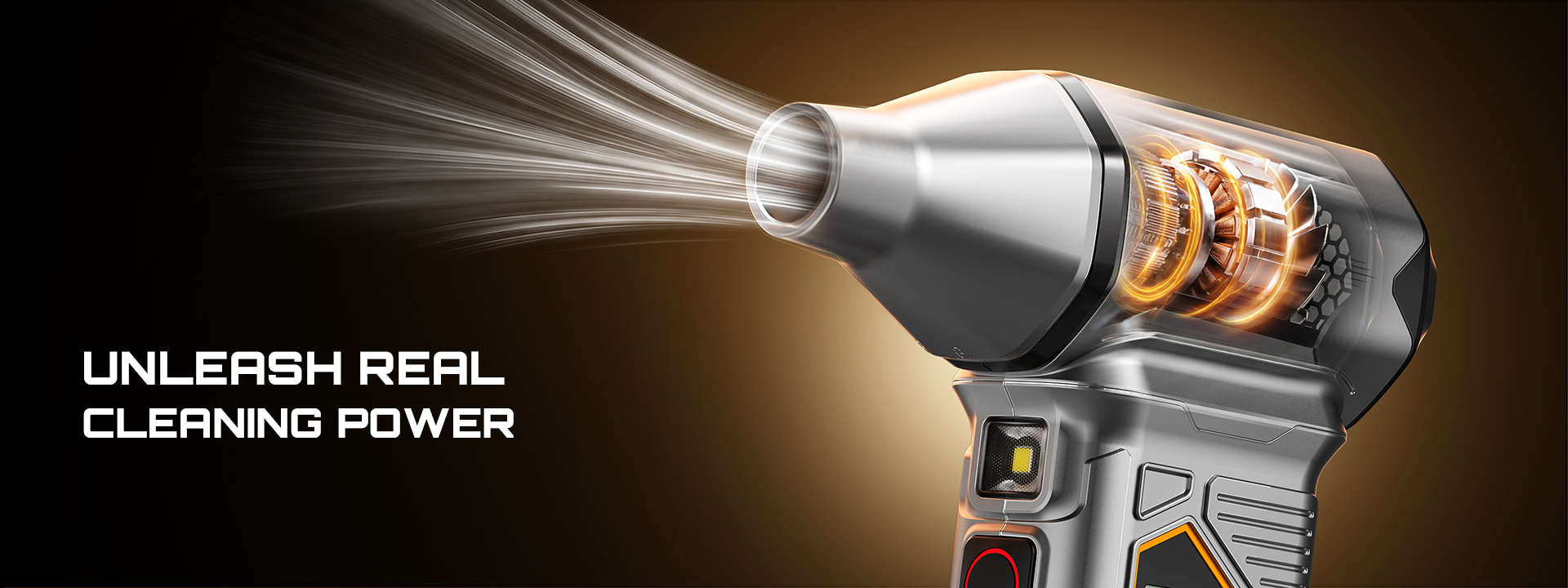 VOLINEX VX101 Pro Max unleashing powerful cleaning airflow